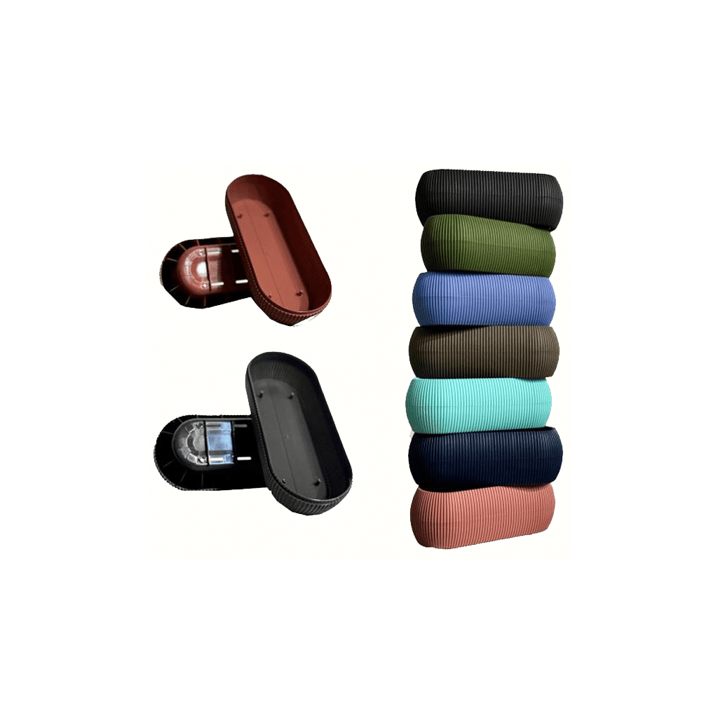 گلدان خودآبیار کاراسو مدل بیضی