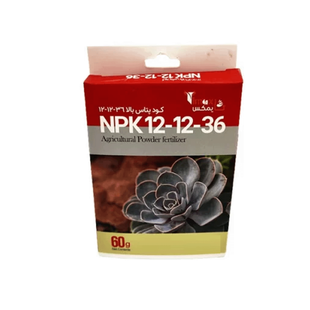 کود پتاس بالا پودری کامل NPK 12-12-36